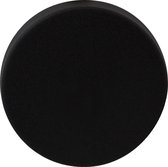GPF Blinde ronde rozet 50x8mm zwart