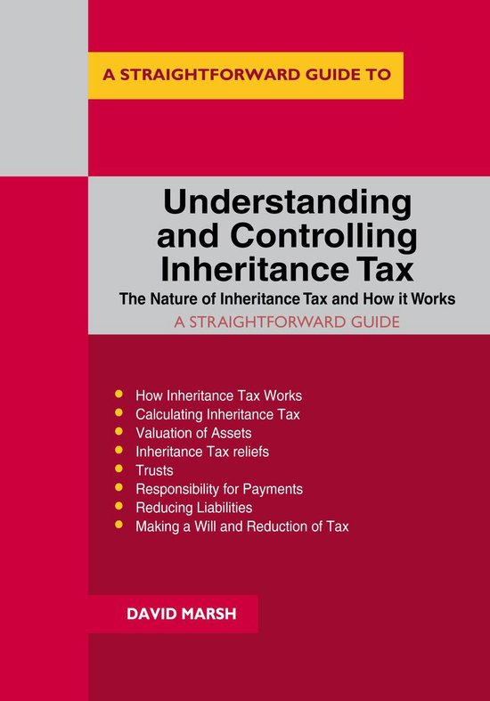 Understanding and Controlling Inheritance Tax - cover