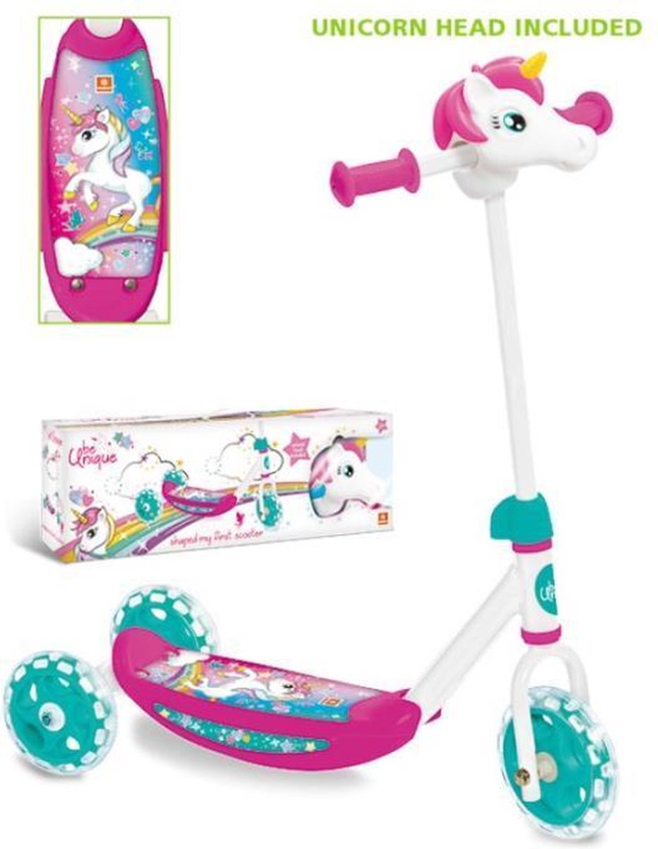My First Scooter Unicorn Shaped 3 Wielen