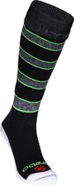 Brabo Socks Rugby Black/Green Sportsokken Unisex - Black/Green