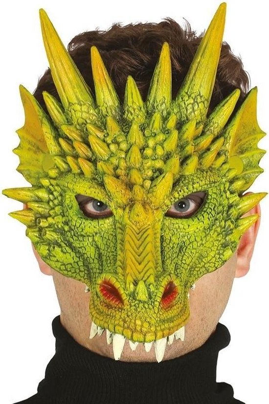 Verstrooien Afslachten Hoes Draak horror masker van foam - Halloween verkleed maskers - Enge maskers |  bol.com