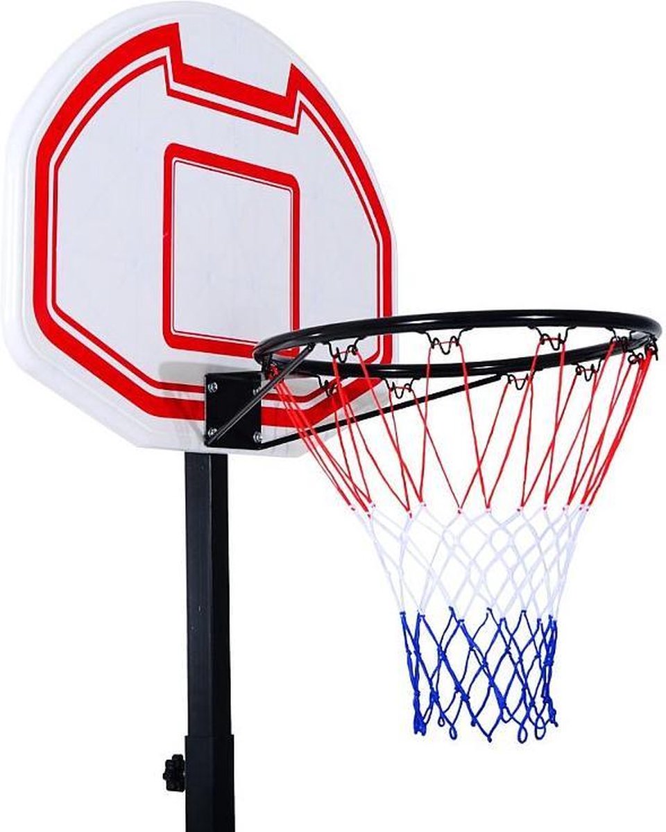 Professionele Basketbal Standaard - Verrijdbaar Basketbalbord Met Ring & Net Op Voet | bol.com
