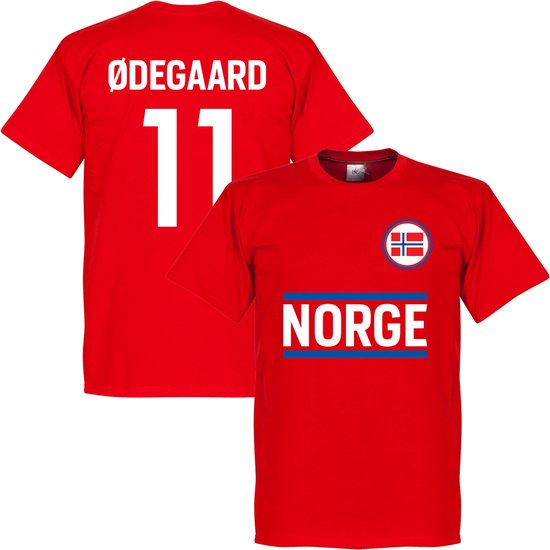 Noorwegen Ödegaard 11 T-Shirt - XS