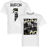 Grazie Gigi Buffon 1 T-Shirt - Wit - 4XL