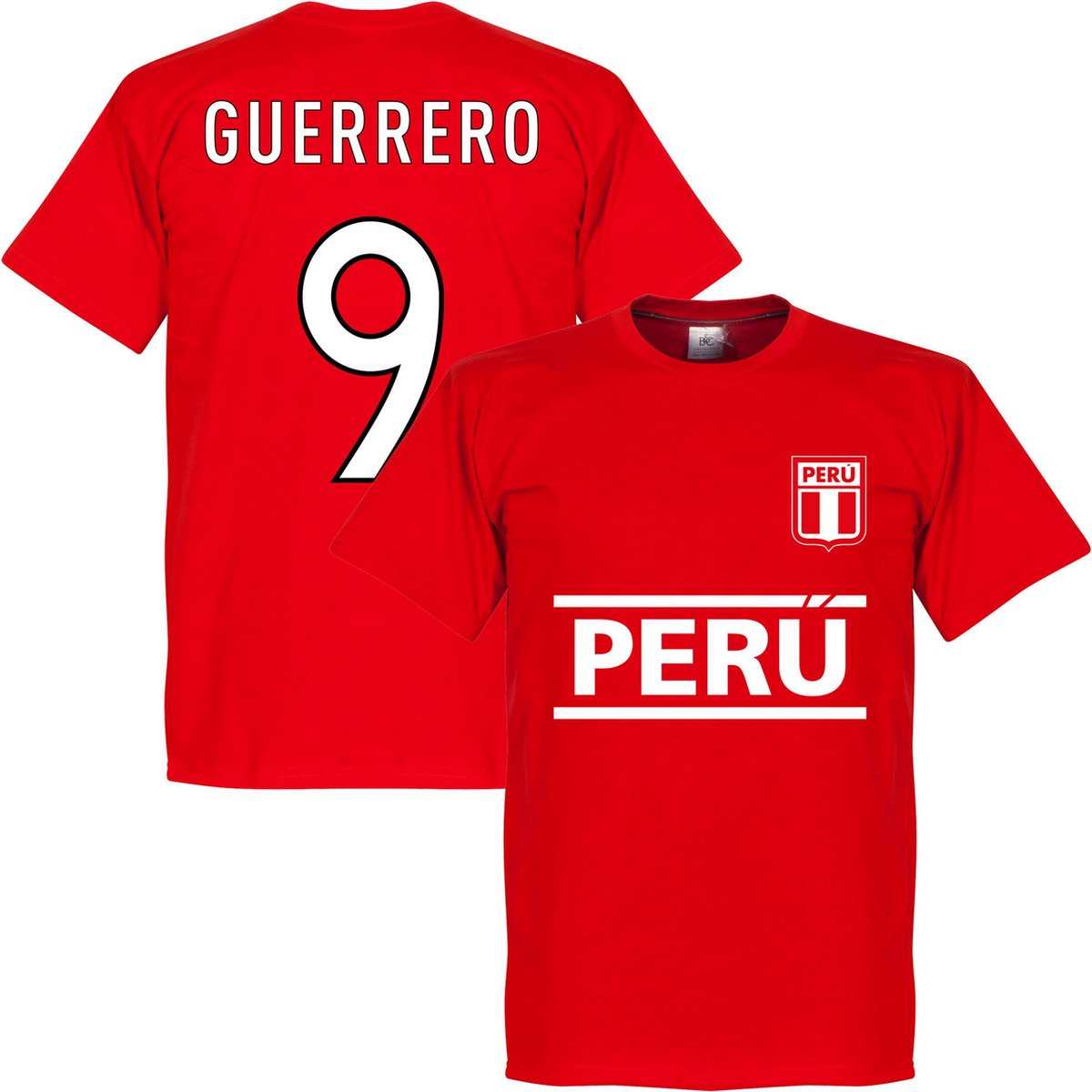 Peru Guerrero 9 Team T-Shirt - XS