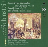 Alban Gerhardt, Wuppertal Symphony Orchestra, George Hanson - Rubinstein: Concerto For Violoncello And Orchestra (CD)