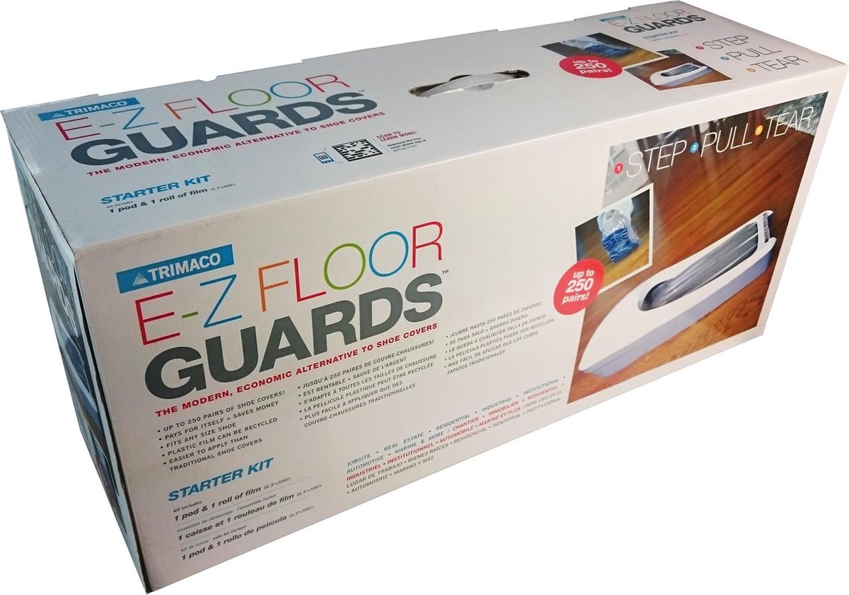 TRIMACO EZ Floor Guards shoe covers 250 pair
