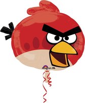 Qualatex - Folie Super Shape Angry Bird Rood
