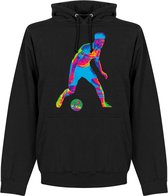 Sancho Pschoactive Hoodie - Zwart  - S