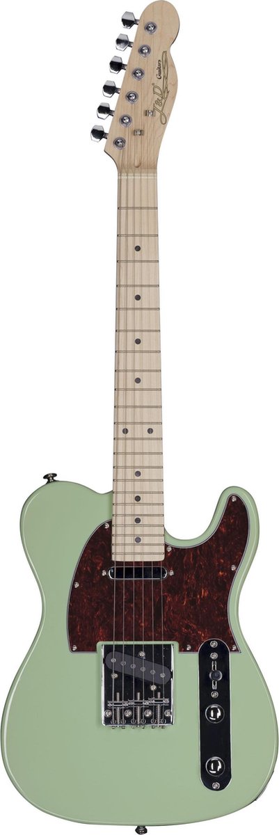 J & D TL-Mini SFG Surf Green - Elektrische gitaar