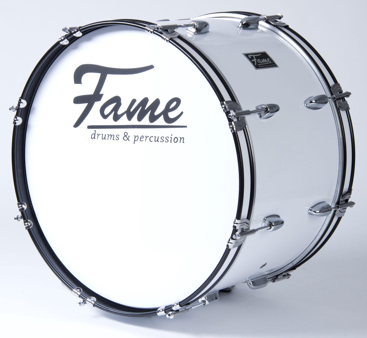 Fame Marching basDrum 20"x12", met Tragegordel & Beater - Marching bass drum