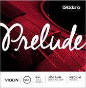 D'Addario J810 4/4M Prelude Medium vioolsnaren