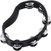 MEINL BBTA1-BK Backbeat Tambourine Tambourin für Trommeln