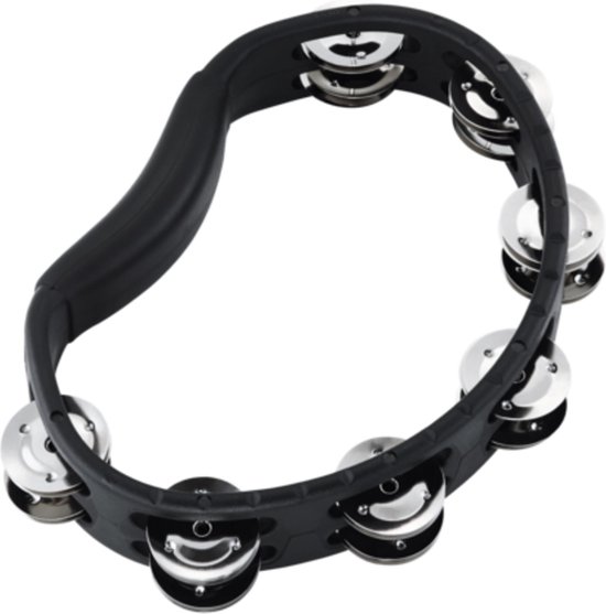 Meinl HTMT1WH Tambourine Steel Jingles WH