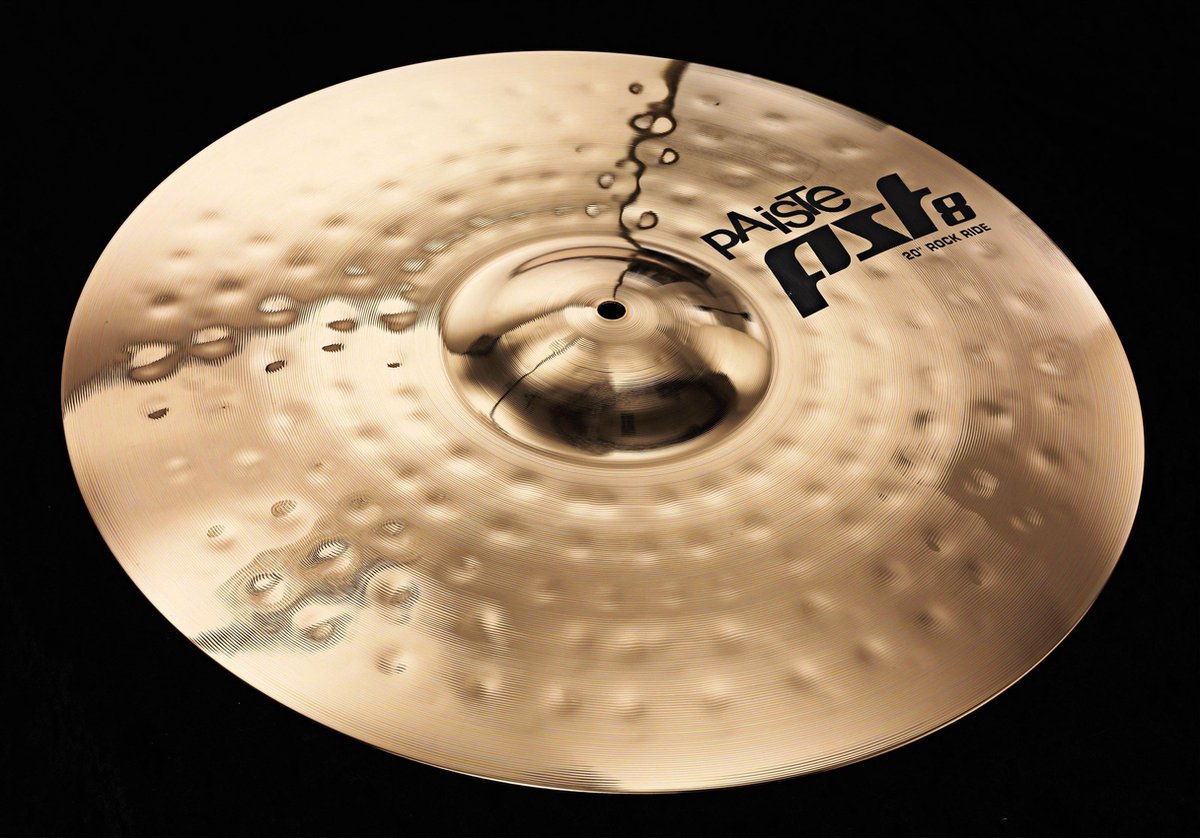 Paiste PST8 Rock Ride 20", Reflector Finish - Ride bekken