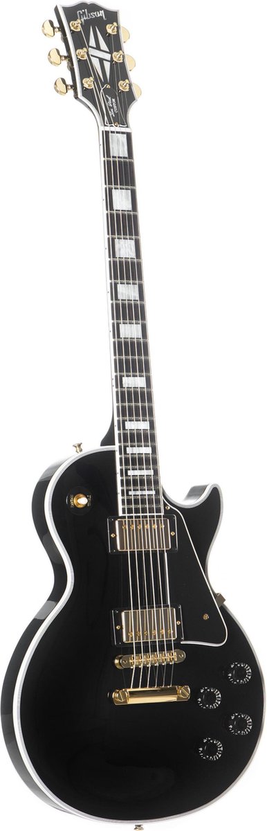 Gibson Les Paul Custom Ebony Gloss - Custom elektrische gitaar