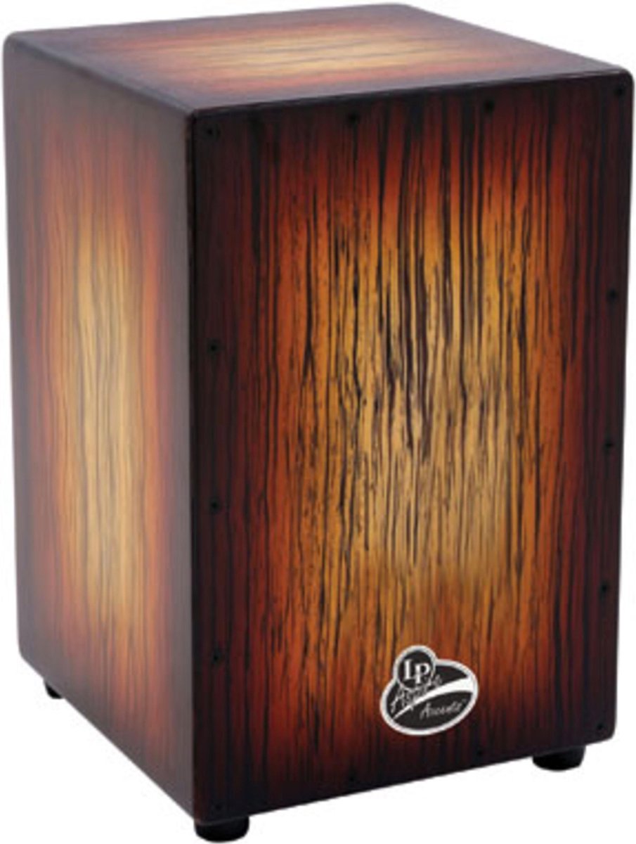 Latin Percussion Cajon Aspire Accent LP1332, Sunburst - Cajon