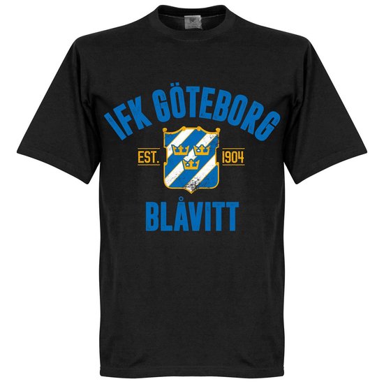 Goteburg Established T-Shirt - Zwart - XXXL