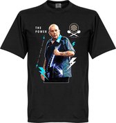 Phil the Power Taylor T-Shirt - Zwart - Kinderen - 128