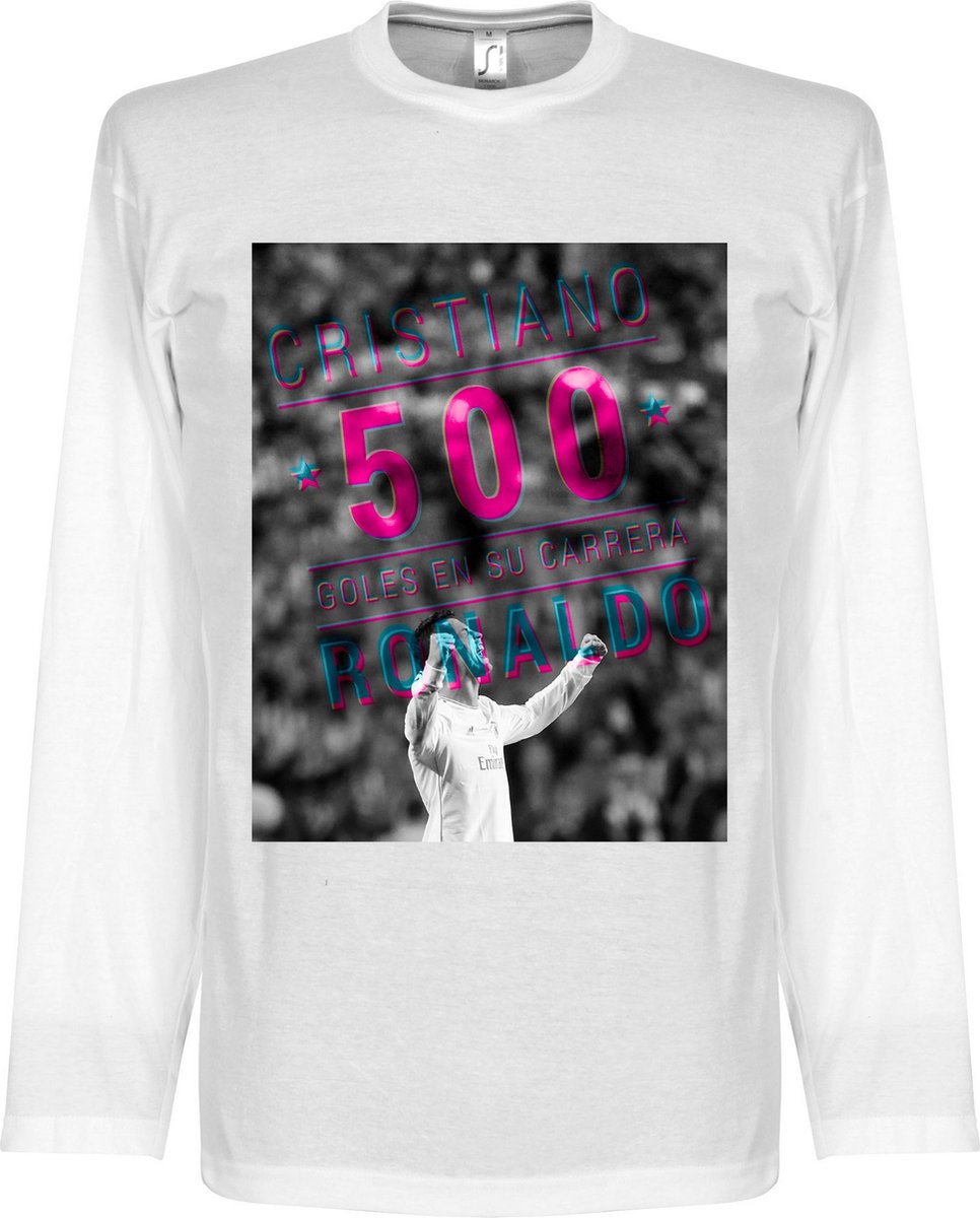 Ronaldo 500 Goals Longsleeve T-Shirt - XXL