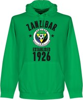 Zanzibar Established Hooded Sweater - Groen - XXL