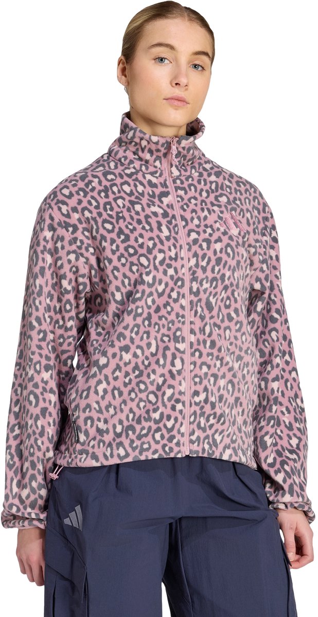 Adidas Terrex Terrex Multi Climawarm Full Zip Fleece Jack Dames Paars