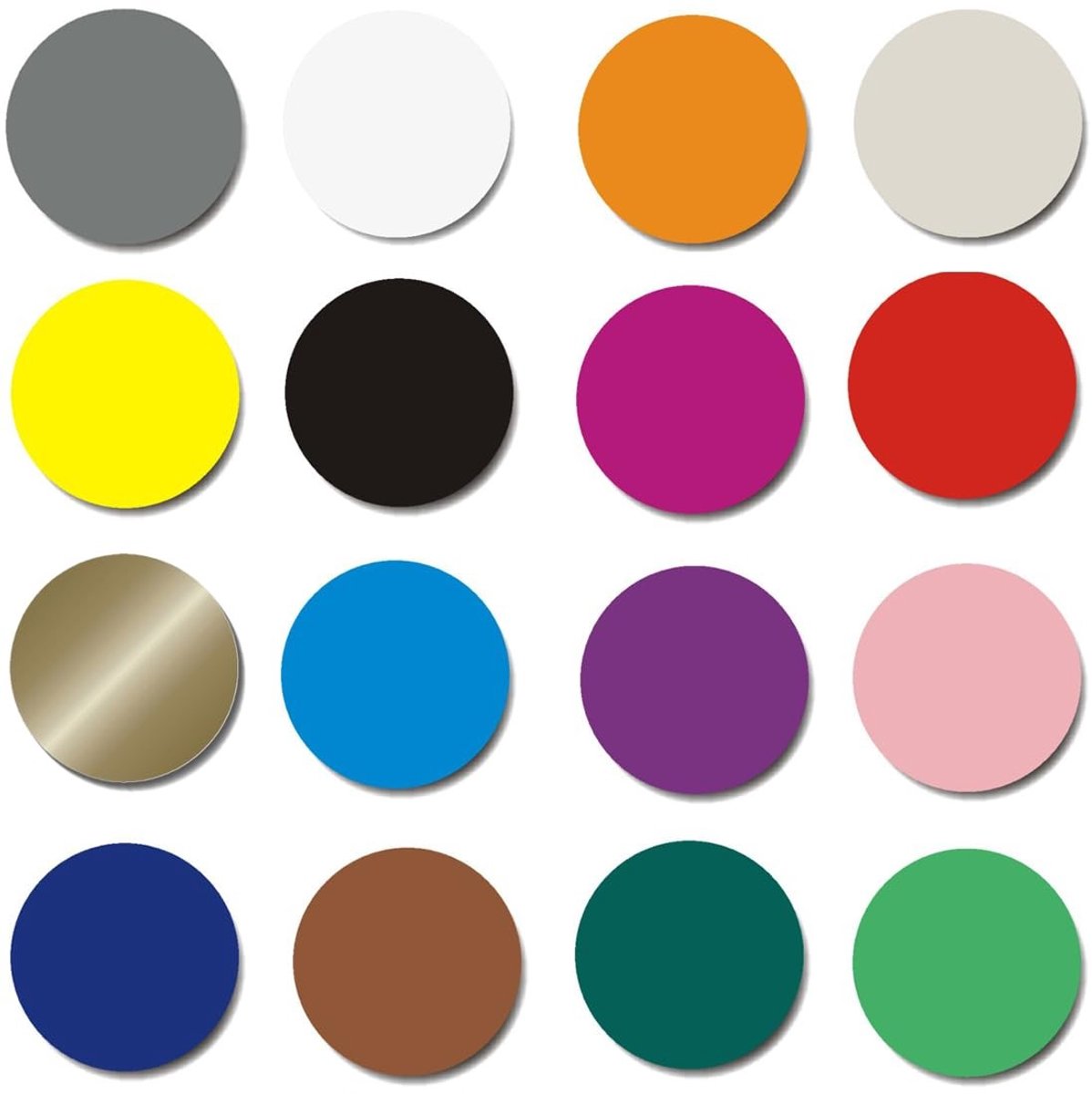 aladdien - Kleurrijke Zelfklevende Stickers - 10mm Rond voor Thuis en Kantoor - Ideaal voor Creatieve Projecten - Stickers voor knutselen - Voor thu...
