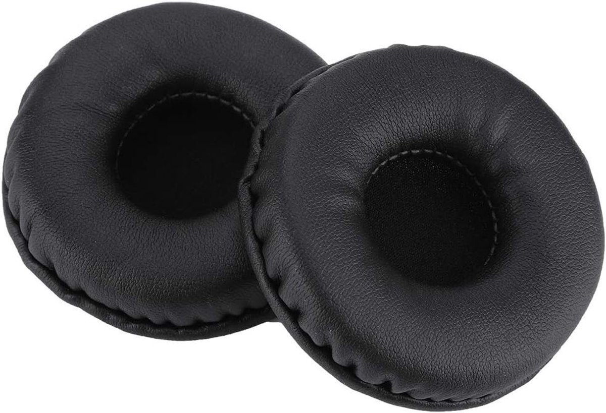 Vervangende oorkussens 70mm universeel voor on-ear hoofdtelefoons, zachte schuimkussens en beschermhoes voor optimaal comfort en geluidskwaliteit