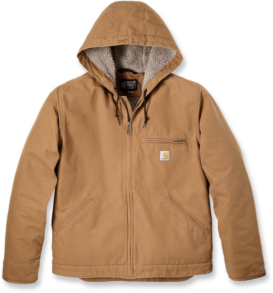 Carhartt Relaxed Fit Washed Duck Sherpa Lined Jasje -