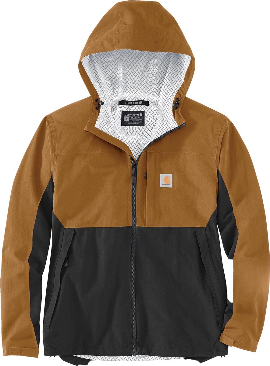 Carhartt Monterey Regenjas Zwart