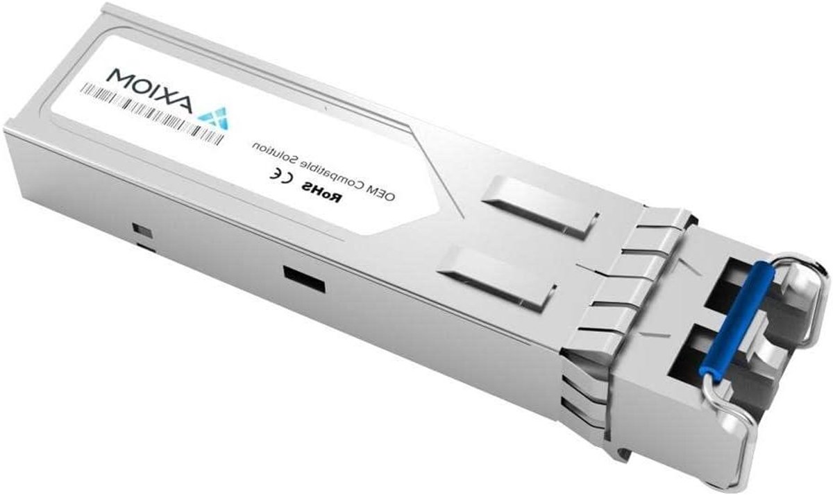 Netwerk Transceiver Module - SFP Module - Netwerk Verbinding - 1000 Mbit/s Snelheid - 134 mm - Zilver