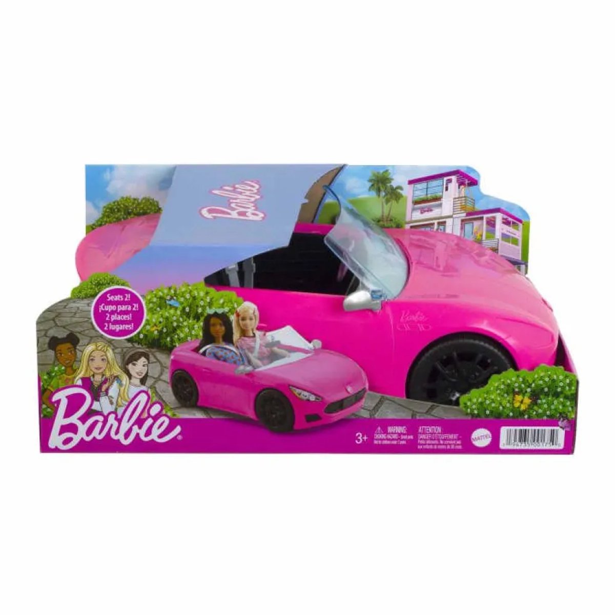 Barbie Glam Cabrio Auto - Poppenvoertuig — afbeelding 16