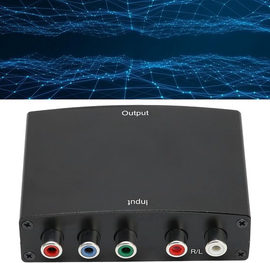 YPbPr naar HDMI Converter - Component naar HDMI Adapter - Oude apparaten aansluiten - 1080p Resolutie — afbeelding 4