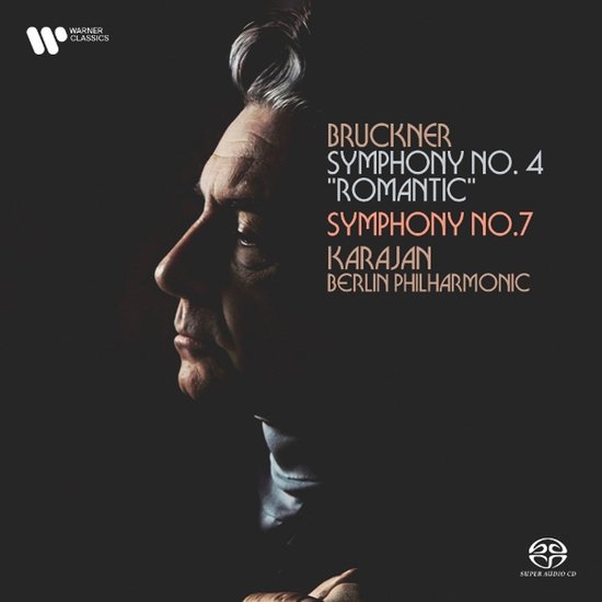 Karajan, Herbert Von & Berliner Philharmoniker - Bruckner: Symphony No. 4 'Romantic' & Symphony No. 7 (CD)