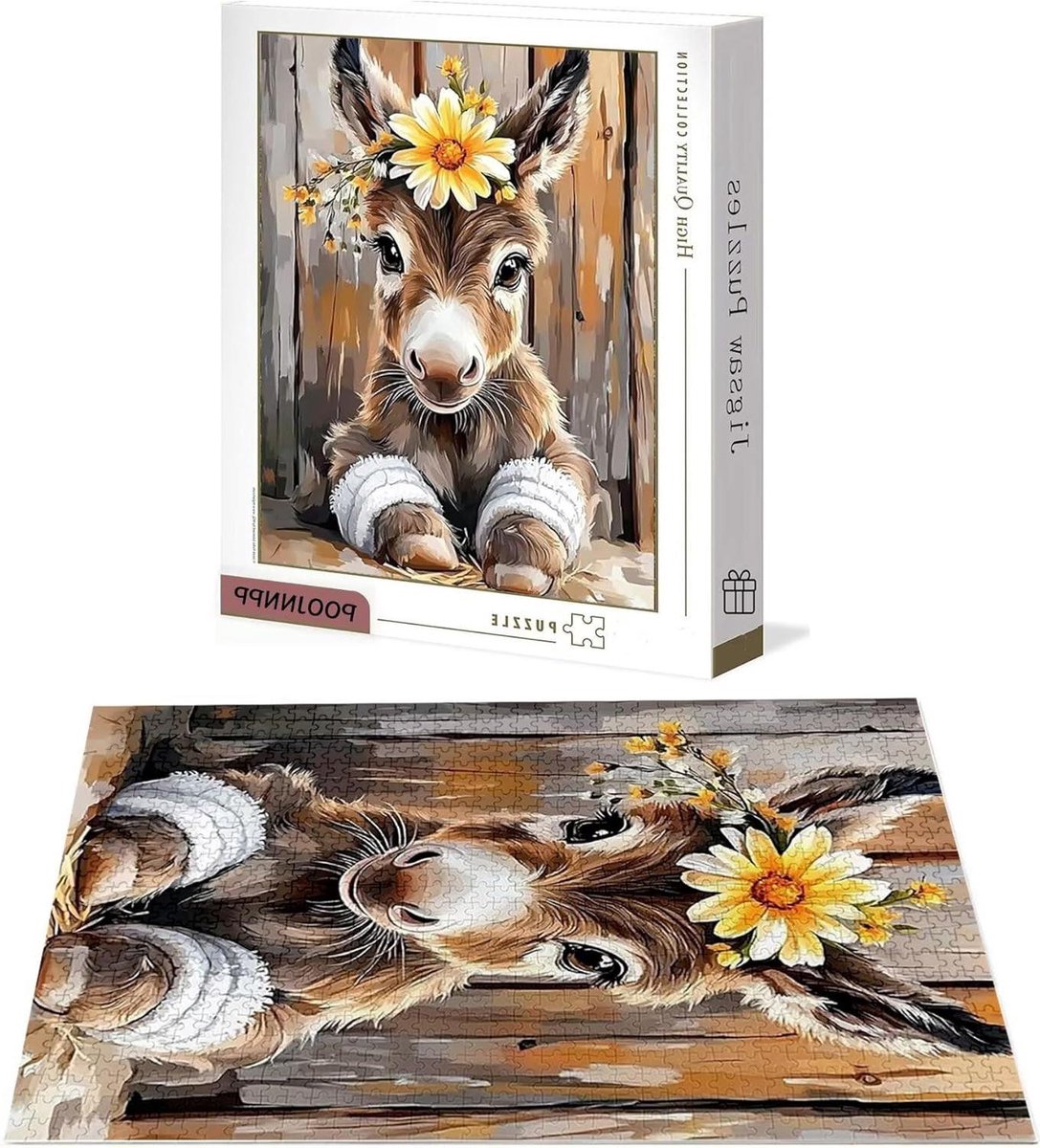 Legpuzzel - Puzzel voor volwassenen - Ontspannen en Geconcentreerd Blijven - Met Letters op Achterkant - 122 x 81 cm