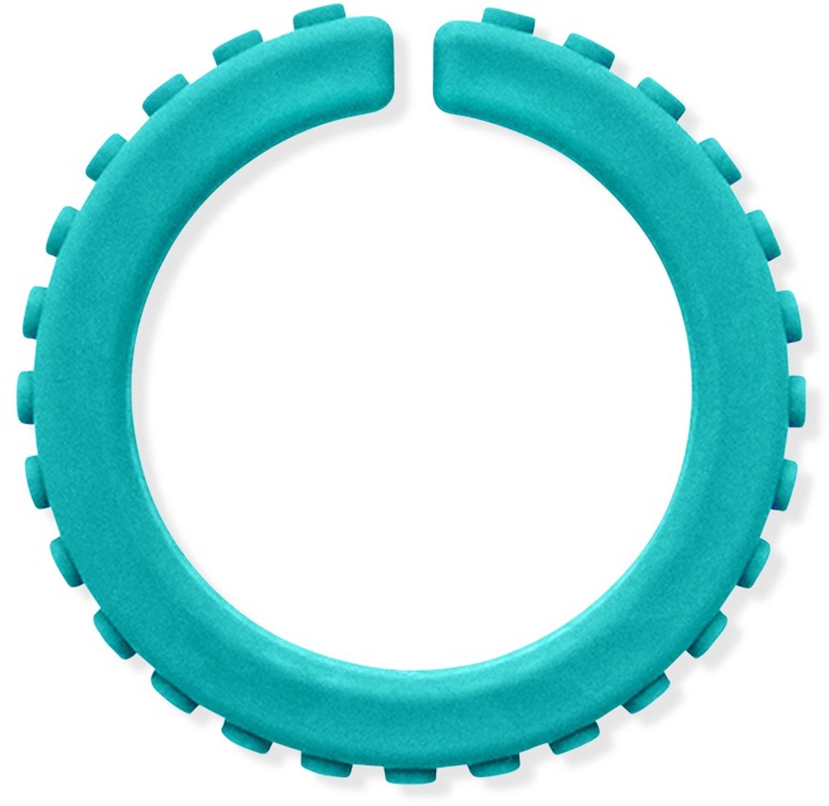 ARK Therapeutic kauw armband sensorisch speelgoed groot XT teal.