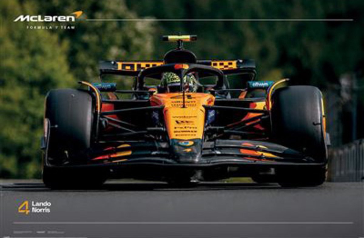 Pyramid Poster F1 - Lando Norris - Number 4 91,5x61cm Divers