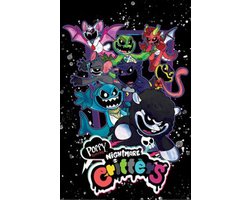 Poppy Playtime Nightmare Critters Unisex Poster - meerkleurig - Standard