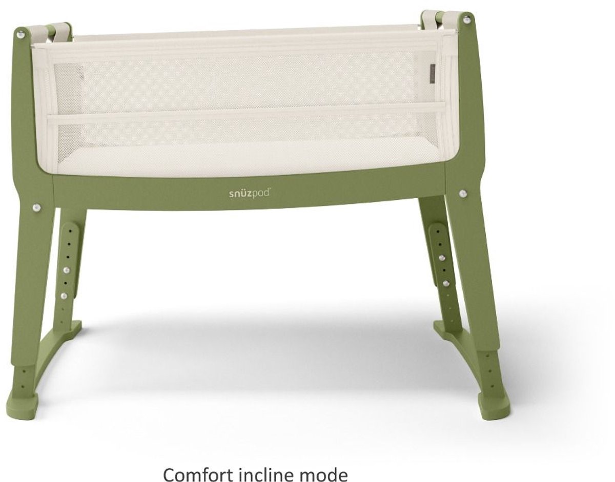 Snuz Bedside Crib SnuzPod Studio Tokyo Matcha