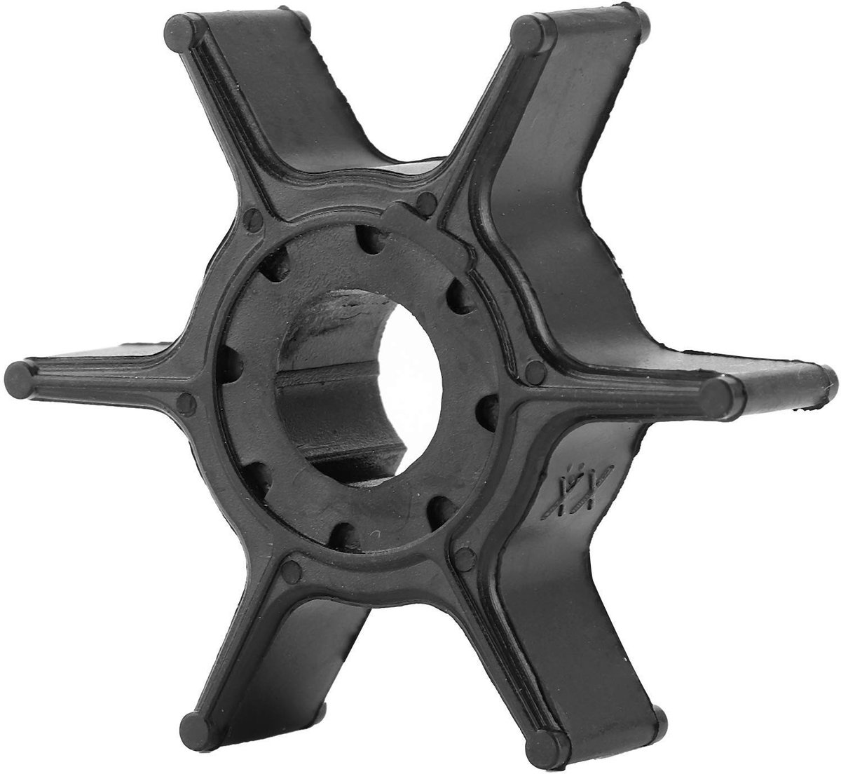 Dailygoods - Waterpompwaaier - Buitboordmotor Onderdelen - Rubber en Nylon - Geschikt voor 4-takt Motoren - Waterpomp Impeller - 63V-44352-01