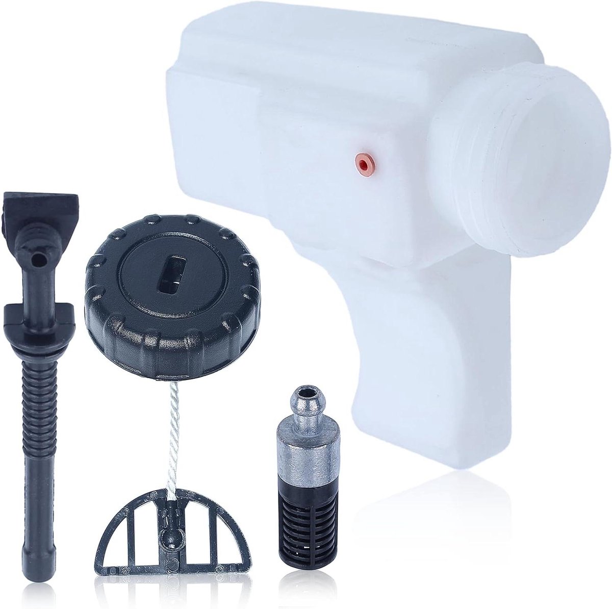 Olietank Kettingzaag - Olie Reservoir - Onderhoud Gereedschap - Compleet Accessoireset - 400 g - Zwart