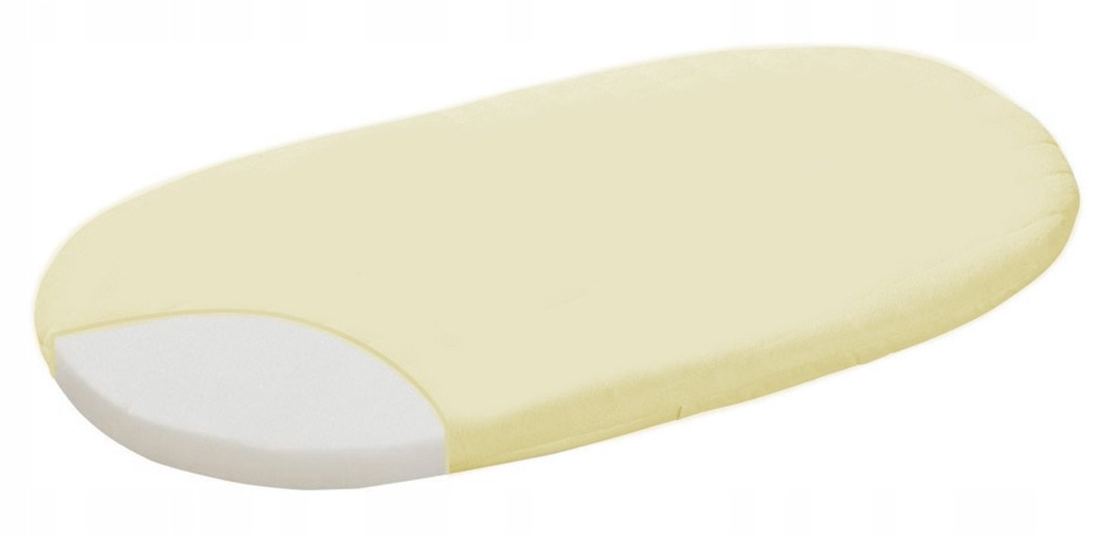 Olka Jersey Kinderwagenonderlegger LUX 35x75 cm Crème