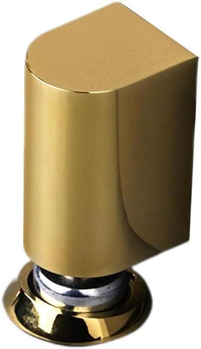 Magnetische Deurstopper - Zware Deurhouder - Deur Open Houden - Boren Niet Nodig - 30x30x50 mm - Goud