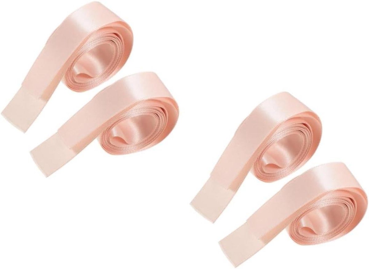Pointe Schoenen Lint - Ballet Accessoires - Dansen - Zacht Satijn - 240 cm - Roze