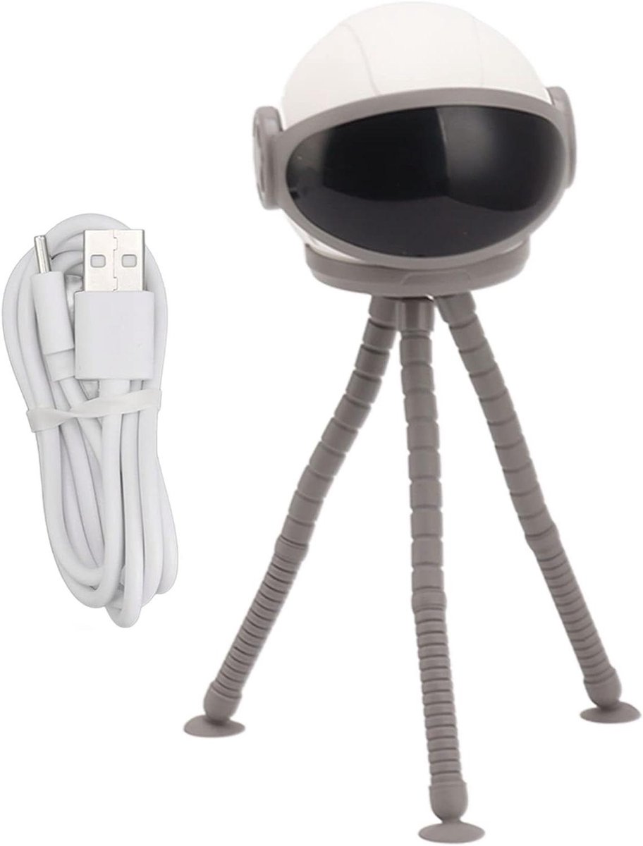 USB Ventilator - Draagbare Fan - Koelte Onderweg - Flexibel Statief - 19x12x11 cm - Zwart