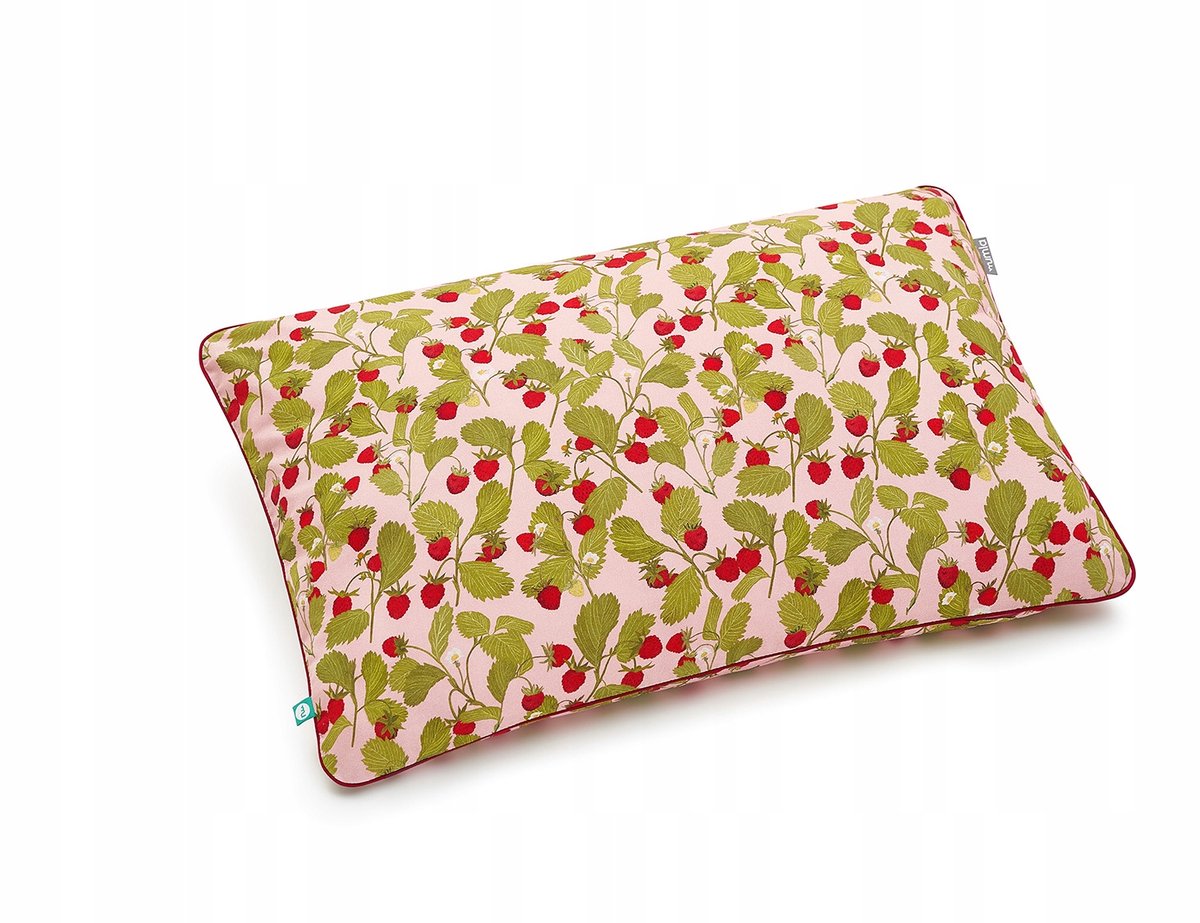 MUMLA Kussensloop Aardbeien 70x80 cm - 100% Katoen