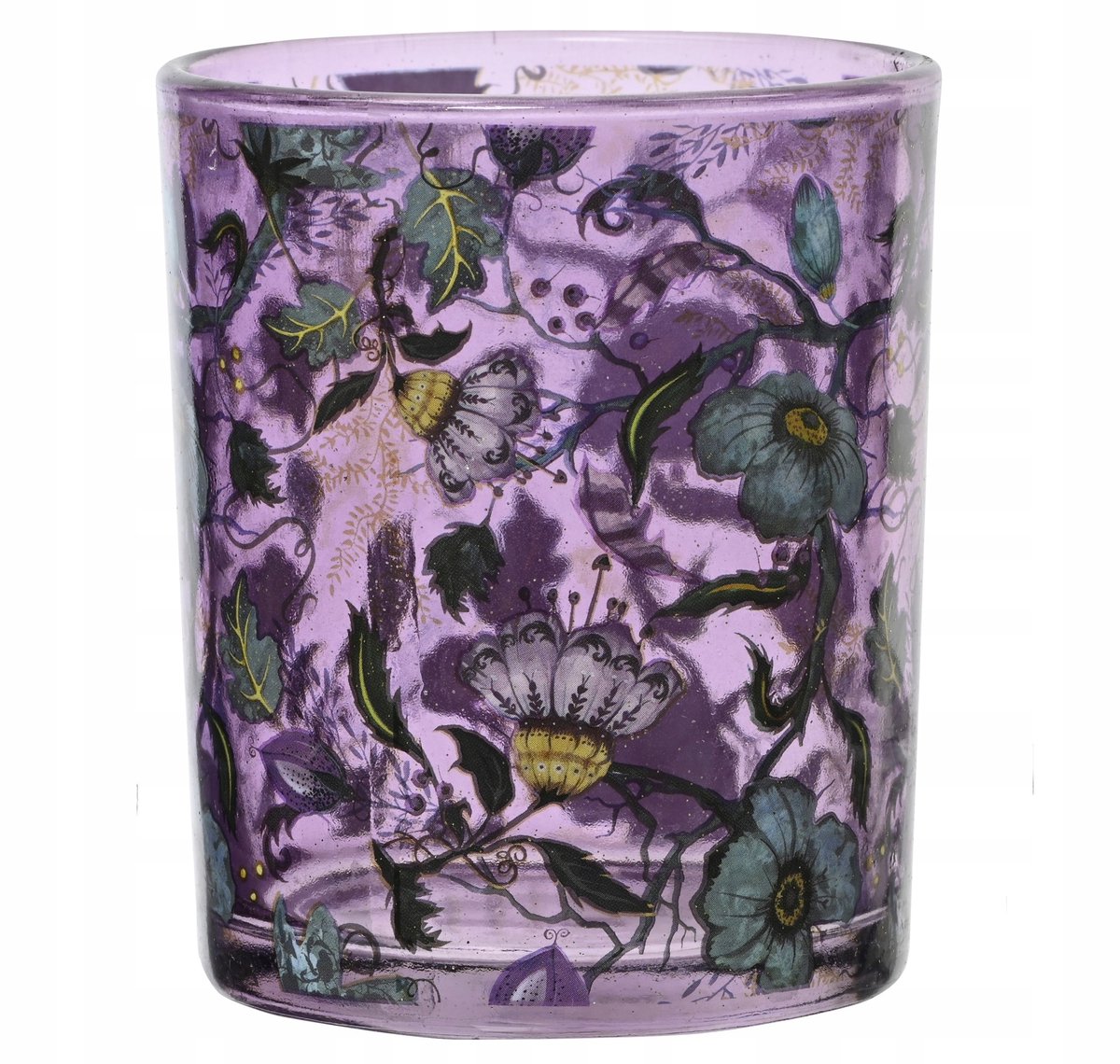 Decoratieve Glazen Kandelaar - Diverse Patronen - 7x8,3cm