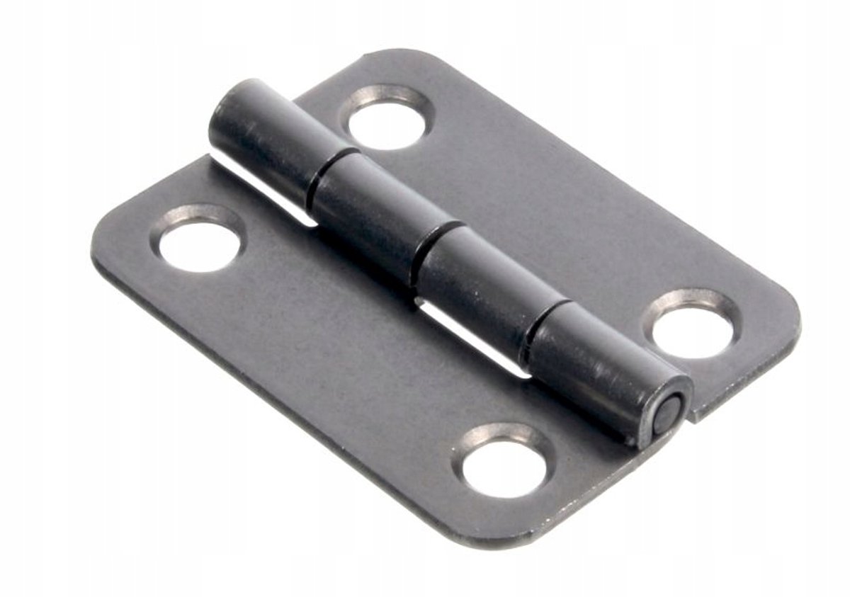 RVS Scharnier 45x35mm A2 Inox, 1.5mm dik, voor meubels en deuren