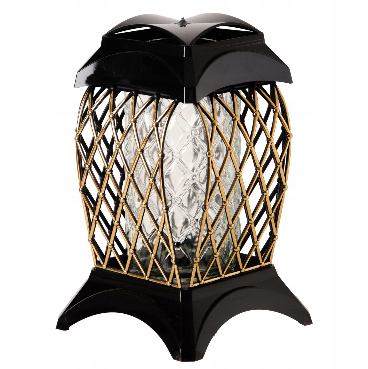 Openwork Graf Lantaarn Goud Grafdecoratie Herdenking 33 cm
