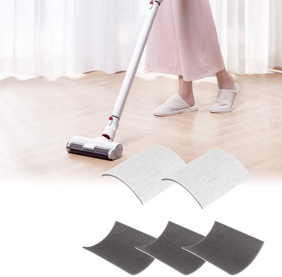 ZEYNOMAX- Stofzuigerfilters 5 Stuks - Universeel Sponsfilter - Motorfilter - Duurzaam - Verbeterde Luchtkwaliteit - Bescherming Stofzuiger